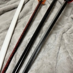 鬼滅の刃モチーフ　煉獄杏寿郎の日輪刀　観賞用模型　木製　プライズ品の画像