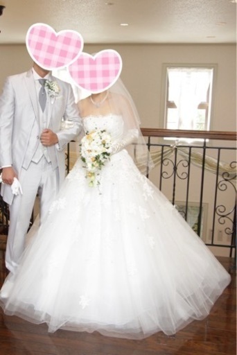 【ウエディングドレス】価格、試着、受渡場所ご相談ください！