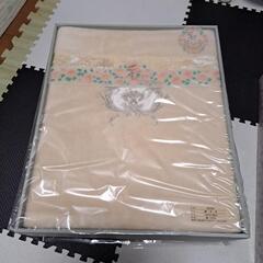 【売約済】未使用 綿毛布 140×200