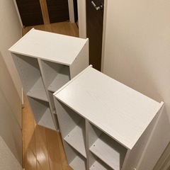 【11/18(土)19(日)のみ】ニトリ　カラーボックス　2個の画像