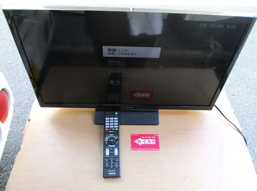 ☆ソニー SONY KJ-24W450E BRAVIA 高画質24V型液晶テレビ◆テレビ番組を見ながら裏番組が録画できる