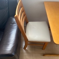 2人掛けダイニングテーブルセットの画像
