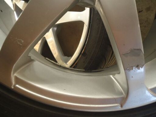 引き取り限定　中古ホイール　RAYS VERSVS 17インチ　７J　５穴　PCD　１１４．３