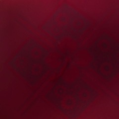 座布団5点セット赤①の画像
