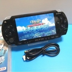 PSP 1000 ピアノブラック本体 システムファームウェア5....