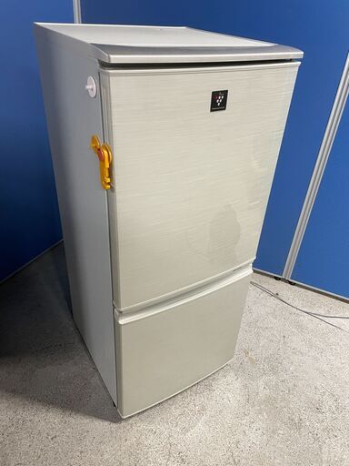 【良品】SHARP 2ドア冷蔵庫 SJ-PD14X-N 2013年製 通電確認済み 格安 早い者勝ち！ 引取歓迎 配送OK