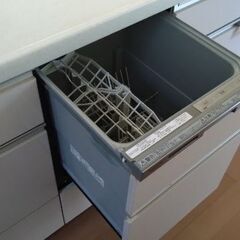 【値下げ処分間近】Panasonic　システムキッチン2550(単品)食洗機IHグリル付　中古品(大分市)の画像