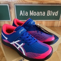 【新品未使用】アシックス レーザービーム21.5