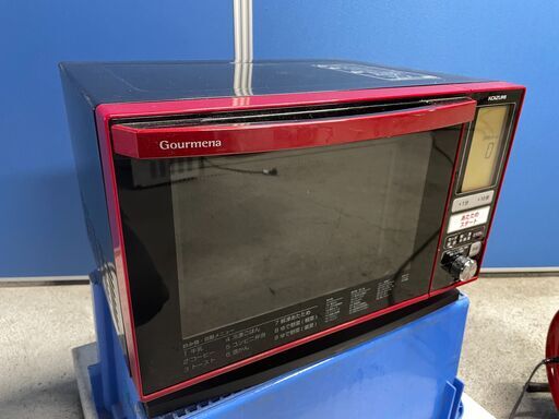 【美品】KOIZUMI オーブンレンジ KOR-1601/R 2017年製 通電確認済み 音声ガイド 早い者勝ち！ 引取歓迎 配送OK