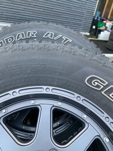 【決まりました】GEOLANDER A/T  16インチ　ジムニー　ホイルセット
