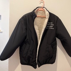 決定！ラブトキ　女の子160 ふわもこジャンバー　リバーシブルの画像