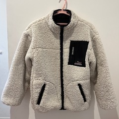 決定！ラブトキ　女の子160 ふわもこジャンバー　リバーシブル