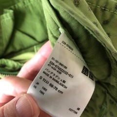 UNIQLOユニクロ　男性用ハーフパンツの画像