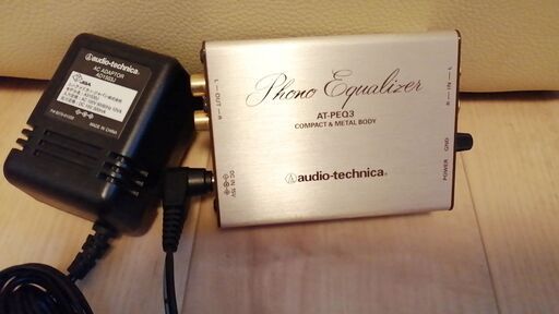 フォノイコライザー　audio-technica AT-PEQ3