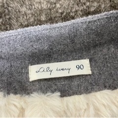 キムラタン リリーアイボリー アウター コート 裏ボアの画像