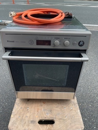 ■中古品 リンナイ 高速ガスオーブン RCK-10M LPガス コンベックオーブン 2005年製 動作問題なし■