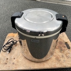 ■中古品 象印 電子ジャー THS-C80A 保温ジャー 2017年 100V 8.0Ｌ 4.4升 460ｘ380ｘ390ｍｍ 動作問題なし■