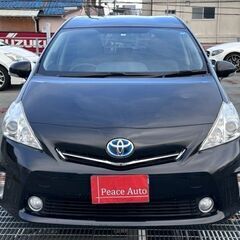 月々２.5万円～　自社ローン歓迎　☆プリウスα　　ブラック☆