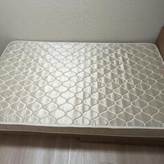 LOWYA セミダブルベッド　マットレス付き