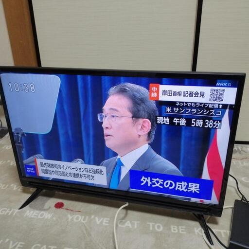 値下シャープ2020年製 32型液晶フルハイビジョン