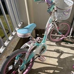 18インチ女の子向け自転車