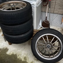 処分❗️16インチタイヤ➕ホイール4本セット‼️の画像