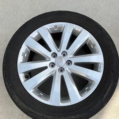 スバル　フォレスター　ホイール　タイヤセット　4本追記読んでくださいの画像