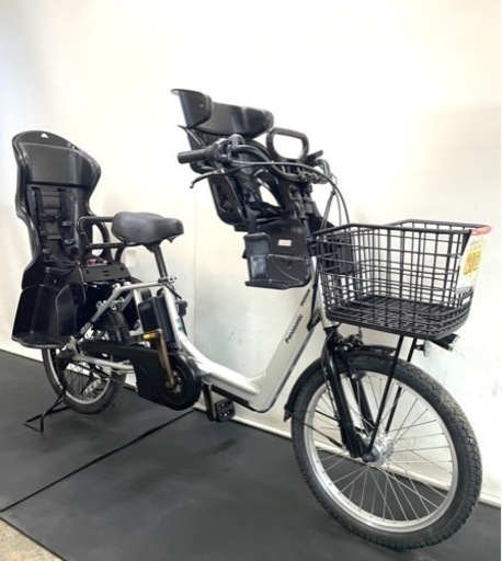 関東全域送料無料　業界最長12ヶ月保証　電動自転車　パナソニック　ギュットアニーズ　新型　20インチ 16ah グレー色