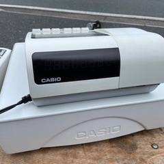 □中古品 カシオ レジスター TE-400 2016年 W330xD360xH200mm