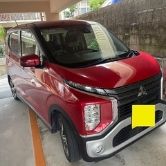 令和2年三菱 ｅＫクロス型式	5AA-B34Wレッドメタリック