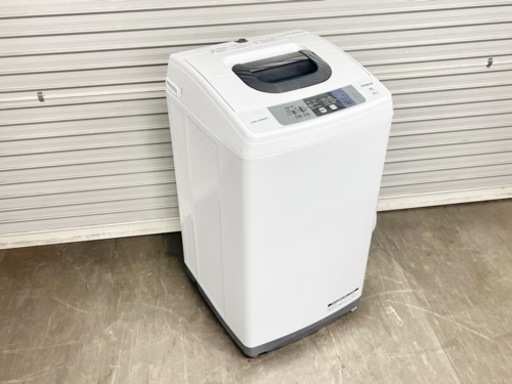 ? 激安‼️オススメ 18年製 5キロ HITACHI 洗濯機NW-50B(W)?N134