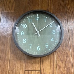 無印良品　壁掛け時計　電波時計