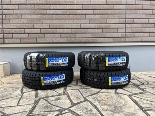 値下げ！未使用　スタッドレス　タイヤ　DUNLOP WINTERMAXX02 165/55R14