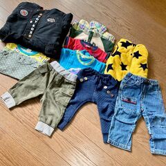 Ｂ冬物ベビー服いろいろ　80サイズ　11着（男の子）