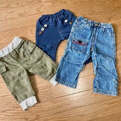 Ｂ冬物ベビー服いろいろ　80サイズ　11着（男の子）の画像