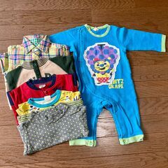 Ｂ冬物ベビー服いろいろ　80サイズ　11着（男の子）の画像