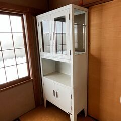 ドクターキャビネット　医療棚　ケビント　飾り棚　食器棚【直接取りに来られる方のみ】の画像