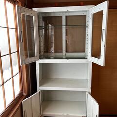 ドクターキャビネット　医療棚　ケビント　飾り棚　食器棚【直接取りに来られる方のみ】の画像