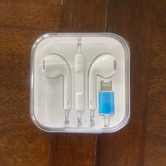 未使用イヤホンの画像