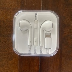 未使用イヤホンの画像