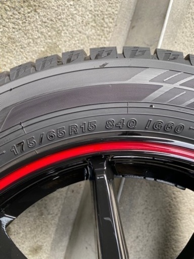 【締切ました】バリ山　ヨコハマ　アイスガードig60 175/65/R15 アクア等