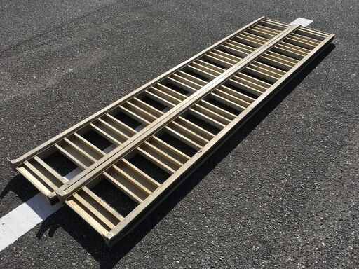 【エコツール岡崎インター店 】【メーカー不明】 アルミブリッジ 2700mm 【耐荷重/型番不明】【愛知県/岡崎市/工具】【ITNBA