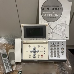 子機とfaxさん。の画像