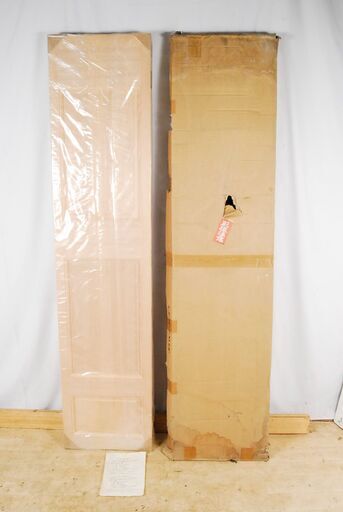 0934　無垢材 米シガ材　木製 収納用 ドア 折戸 クローゼットドア 70 mm x 915 mm x 2005 mm 愛知県岡崎市