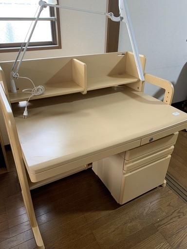 学習机、ワゴン2点セット②