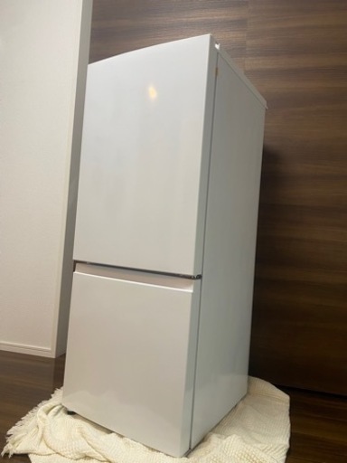 冷凍冷蔵庫 154L 白 amadana 2ドア