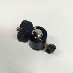 三脚ホットシューアダプター用 マウント自由雲台 360°回転可能の画像