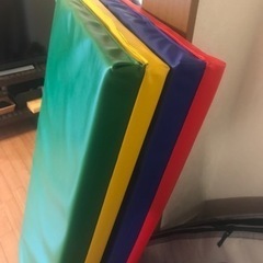 体操マット　ご自宅でお子様向けにぴったり！