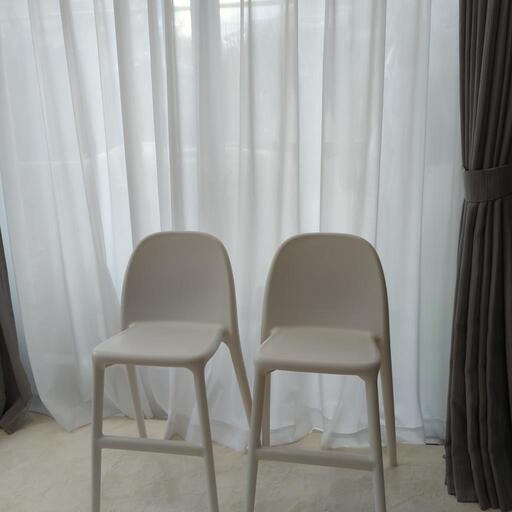 【商談中】美品　IKEA　URBAN ウルバン子供椅子2脚