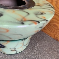 昭和レトロな火鉢の画像